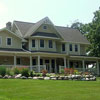 craftsman farm house front porch