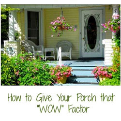 darling front porch with lots of curb appeal