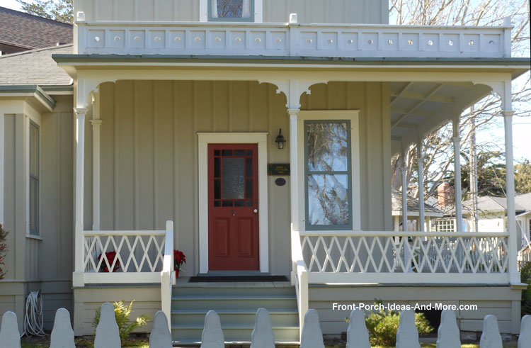 Wood Deck Railings Porch Railing, Wooden Front Porch Railing Designs