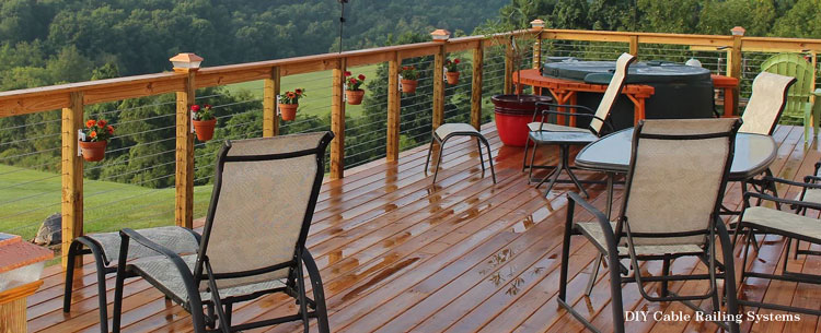 Stainless Steel Cable Railing | Porch Railings | Deck Railing Ideas