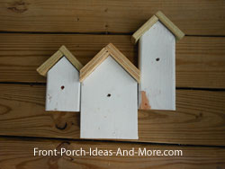 dry fit roof sections on houses