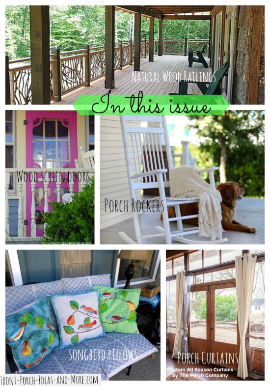 What is inside the March 2014 edition of Front Porch Appeal