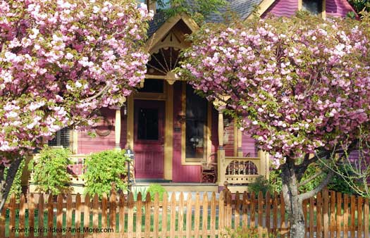 Spring time porch in Franklin Tennessee