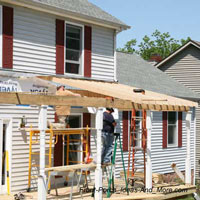 building a new front porch
