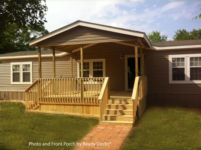  Mobile  Home  Porch  Design for Comfort and Curb Appeal