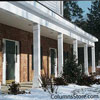 fypon vinyl columns on front porch