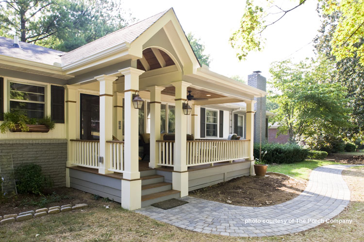 Porch Roof Designs Front Porch Designs Flat Roof Porch