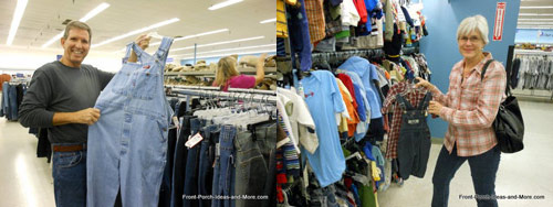 dave and mary at Goodwill