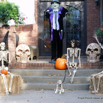 10 Easy Halloween Decorating Ideas For Your Porch or Yard