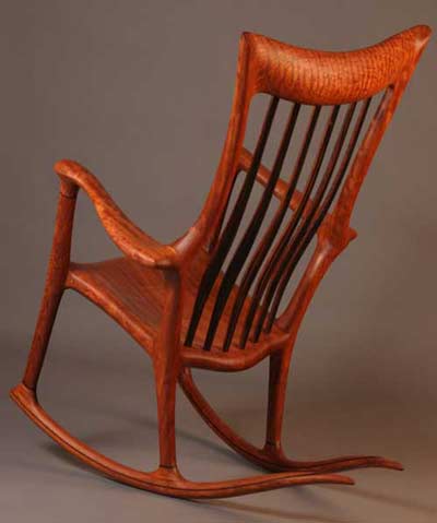 Hand-crafted Wood Rocking Chair Rocking Chair Pictures