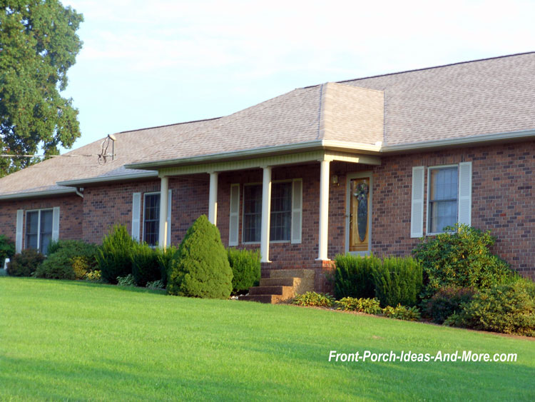 Porch Roof Designs | Front Porch Designs | Flat Roof Porch