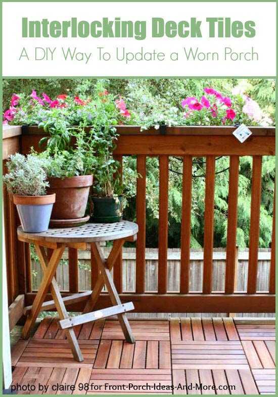 How To Install Interlocking Deck And Patio Tiles Patio Ideas