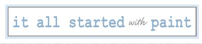 It All Started With Paint logo