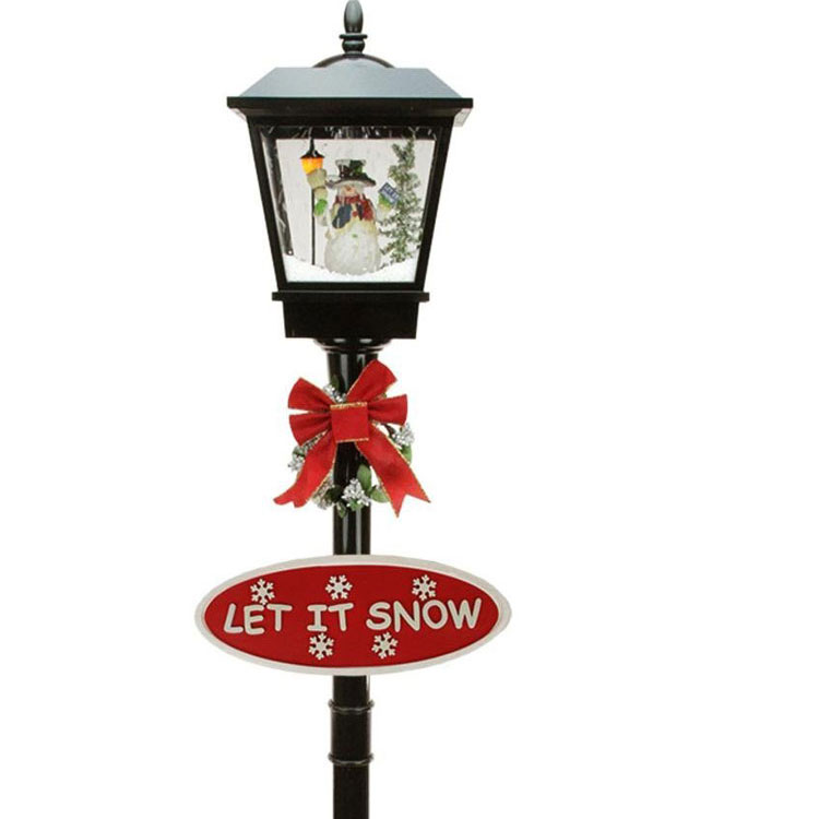 Outdoor Christmas Lamp Post Covers