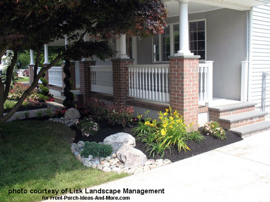 front yard landscape designs with before and after pictures