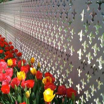 custom lattice fence designs