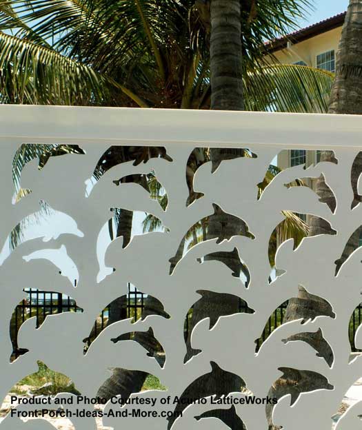 vinyl lattice panels raccoon