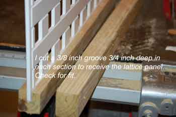 diy lattice fence covering a wall diy lattice fence covering a wall