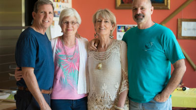 We visited Leisa Collins and Bruce Goodman in their South Pasadena home