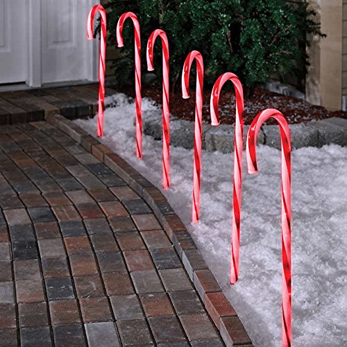 Lighted Outdoor Christmas Decorations and Ideas Christmas Lighted Candy Canes