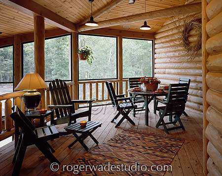 Log Home Pictures Designs Timber Frame Design - Log Home Porch Decorating Ideas
