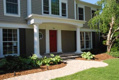 Lovely front porch addition