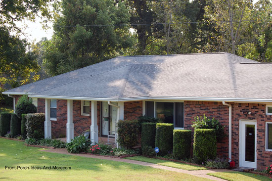 ranch home porches add appeal and comfort