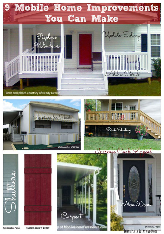 9 Mobile Home Improvement Ideas That You Can Do - Mobile Home Patio Privacy Ideas