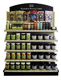 modern masters paint display