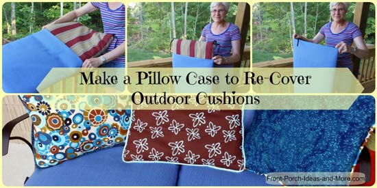How To Recover Outdoor Pillows