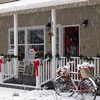 iconic holiday front porch