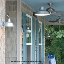 outdoor sconce porch lights and fans