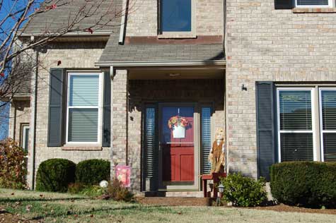 Front porch with available adjacent space
