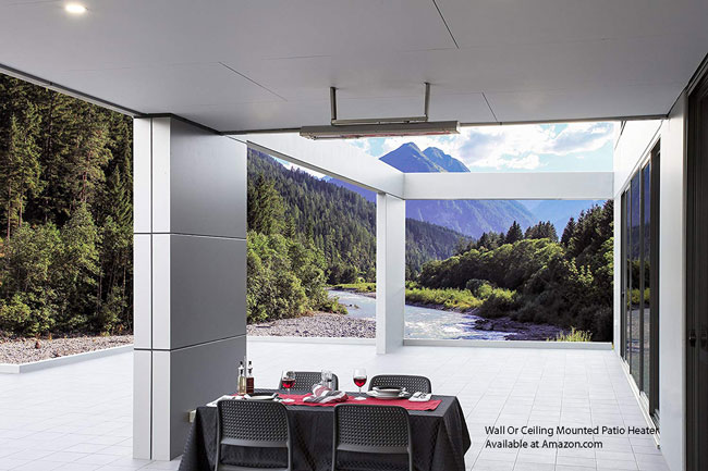 Bromic Stainless Steel Cobalt Electric Patio Heater