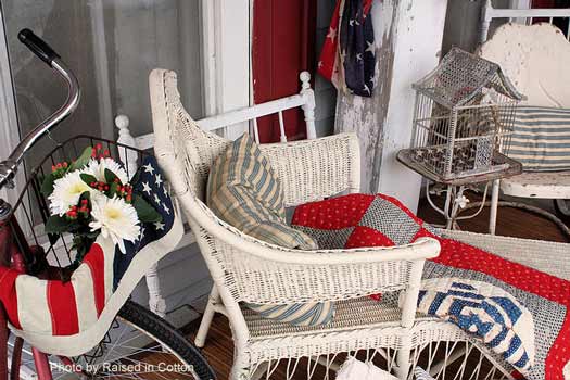 Patriotic quilt - an American symbol