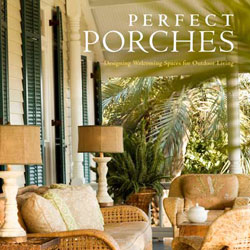 cover photo of book titled perfect porches