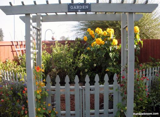 Picket Fence Ideas For Instant Curb Eal Arbor For Garden Made With Picket Fence Design