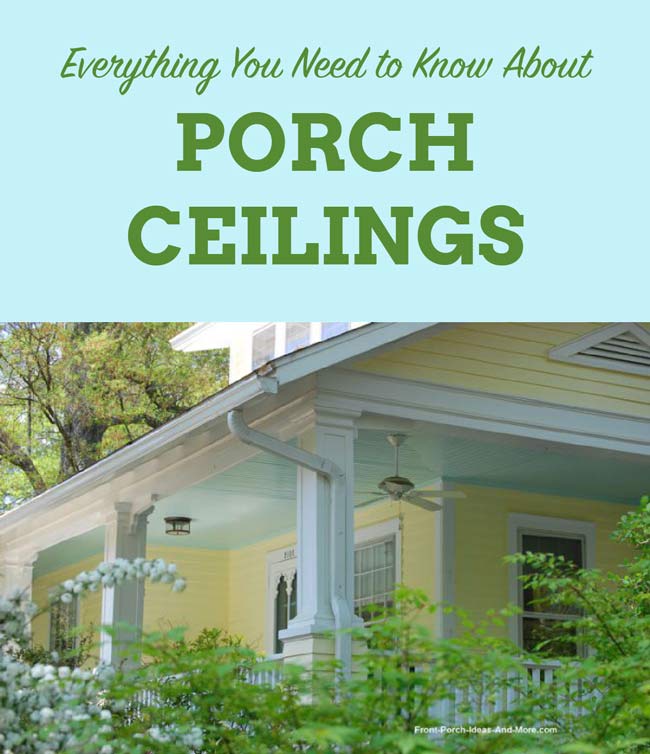 Porch Ceiling | Beadboard Ceiling | Vinyl Beadboard