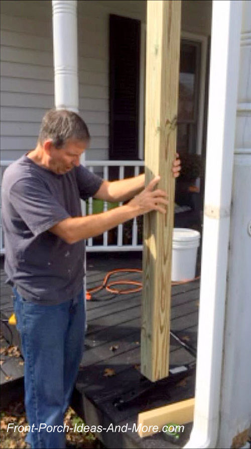 Replace A Porch Column The Easy Way