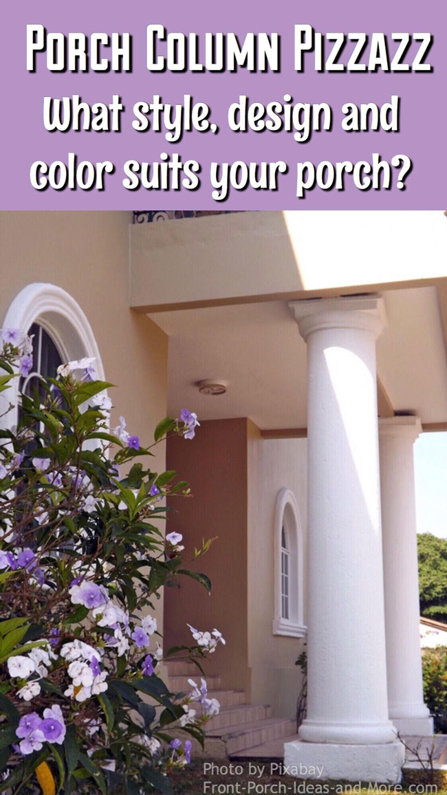 Porch Columns Design Options For Curb Appeal And More - Diy Front Porch Column Ideas