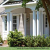 round porch columns on front porch
