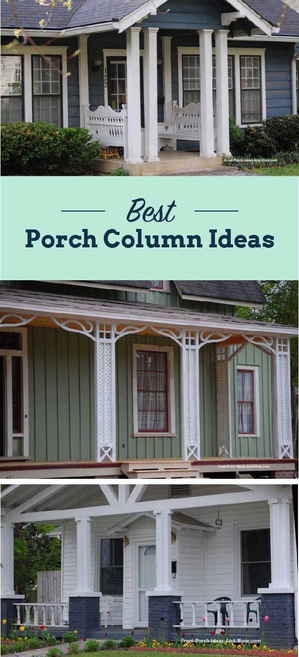 Porch Columns Design Options For Curb Appeal And More