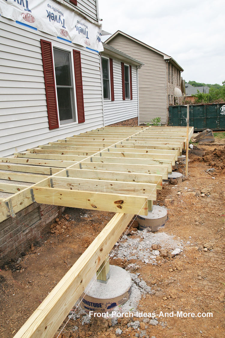 Porch Foundations Porch Repairs Porch Footing