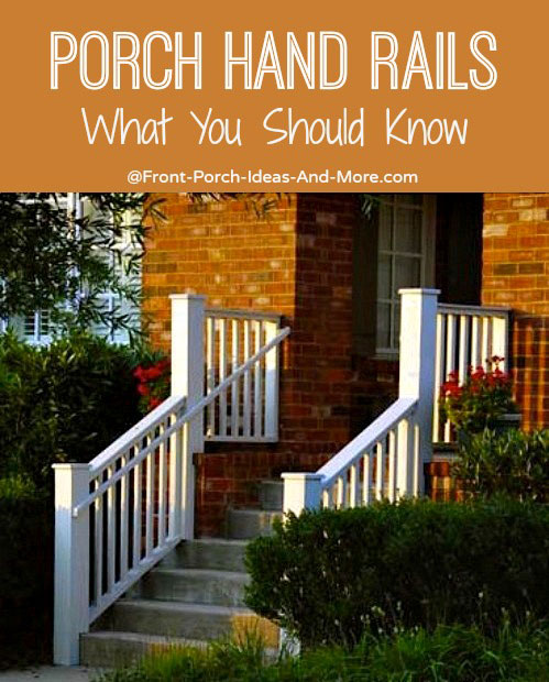 Porch Hand Rails Designs Kits And More