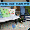 painted front porch rug