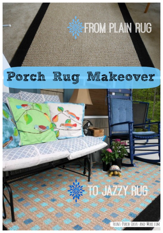 Easy DIY Initial Outdoor Rug & Front Porch Freshen-Up – Less Than