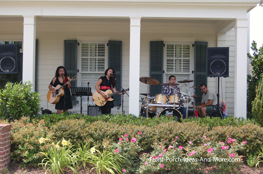 Porchfest band in Westhaven, TN