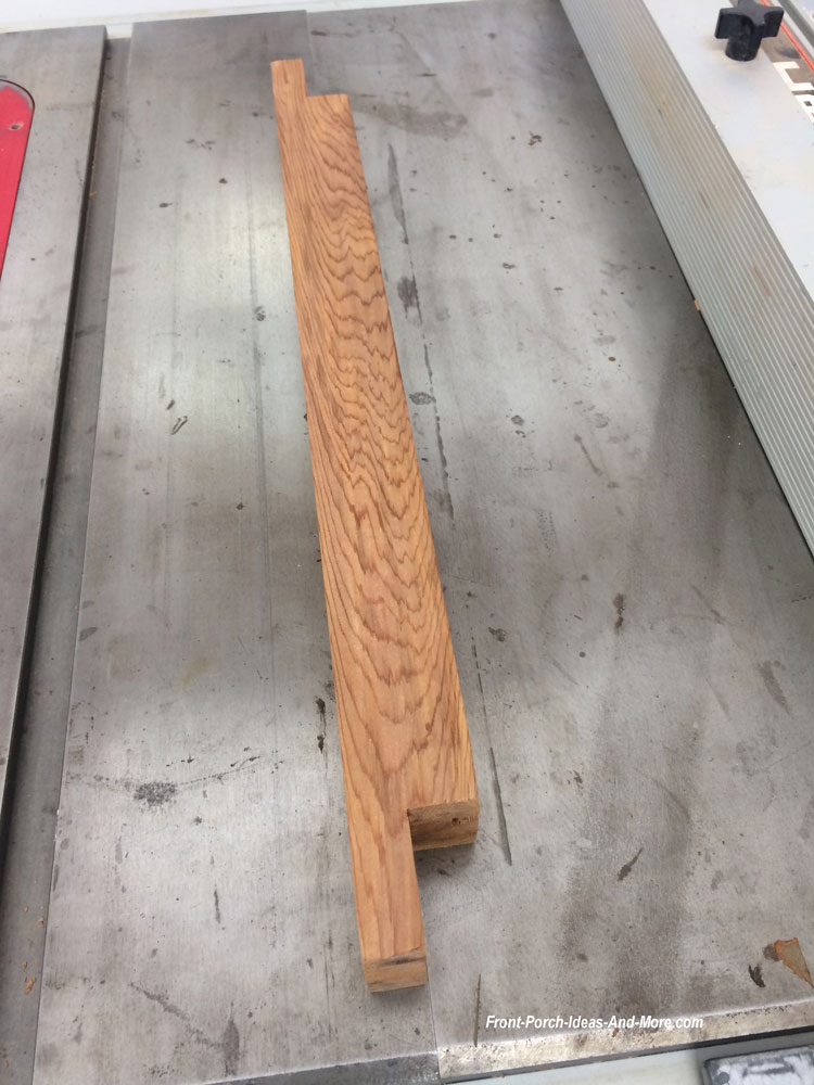 rabbet joint on wood