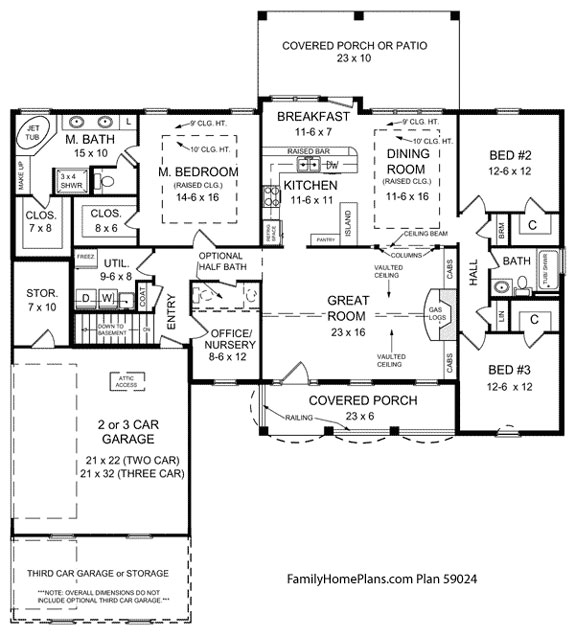 Ranch Style House Plans Fantastic, 3 Bedroom Ranch Style House Plans With Open Floor Plan