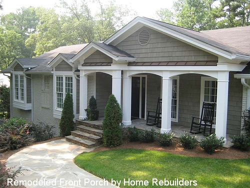 Building a porch on a ranch house Building a porch on a ranch house
